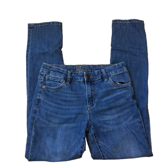 Kut from the Kloth Y2X High Rise Dark Wash Womens Jeans Size 2 - Picture 2 of 6